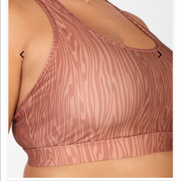 Fabletics Sage Printed Impact Medium Sports Bra - Picture 2 of 7